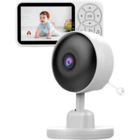 Resim Kaia Life Sıcaklık Sensörlü Güvenli Bebek Kamerası Iki Yönlü Ses 