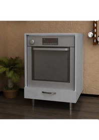Resim Dekorister Sema Ankastre Fırın Dolabı Beyaz 