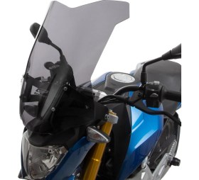 Resim GP Kompozit BMW G 310 R 2018-2019 Uyumlu Ayaklı Ön Tur Camı Füme 48 cm 