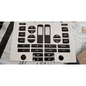 Resim Elif Volkswagen Caddy Parlak Siyah Piano Black Teyp Tuş Takımı 