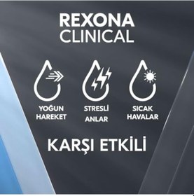 Resim Rexona Men Clinical Protection Erkek Stick Deodorant Clean Scent 3x Güçlü Koruma 45 Ml 3 Paketi 