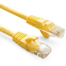 Resim ODS 5m Cat6 Utp Lszh Saf Bakır Sarı Patch Kablo 