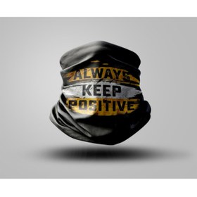 Resim Buffalo Yazı Tasarımlı Motorcu Buff Maske Outdoor Boyunluk Unisex Bandana 