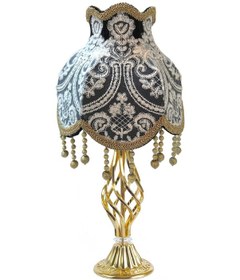 Resim Fransız Dantel Koyu Füme Kadife Kumaş Gold Ayak Klasik Yatak Odas Diğer 