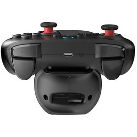 Resim Rampage Hydra Pro Bt + 2.4 Ghz Şarj İstasyonlu Pc Gamepad Rgb Joypad Oyun Kolu Siyah 