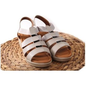 Resim Papuçcity Mvşm 02860 Orto Pedik Dolgu Topuk Günlük Kadın Sandalet 001 