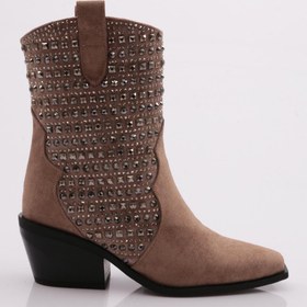 Resim Dgn Kadın Western Bot Vizon Süet 4416535 