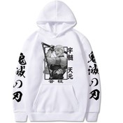 Resim GALASHOP Anime Demon Cleaver Hoodie Uzui Tengen Hoodie 
