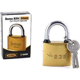 Resim Sarı Asma Kilit 63 Mm 
