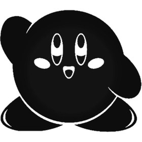 Resim Genel Markalar Kirby Phone 3ds Nes Snes Wii U Nintendo Sticker Araba Oto Arma Duvar Çıkartma 20 cm 