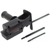 Resim Diğer 3 Değiştirilebilir Testere Bıçağı İle Elektrikli Matkap Adaptörü Tilki Kuyruğu Testere Modifiye Aleti 