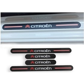 Resim Citroen C6 Uyumlu Carbon Kapı Eşiği 4'Lü Set Kırılmaz (548480169) 