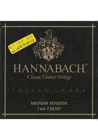 Resim Hannabach 728mtc Custom Made Klasik Gitar Teli Seti Profesyonel 