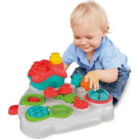 Resim Clementoni Soft Clemmy - Yumuşak Blok Duyusal Aktivite Masası 