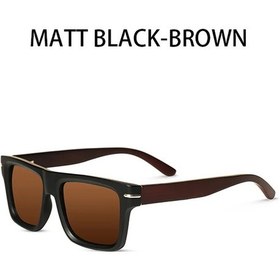 Resim Oi Wood Ahşap Güneş Gözlüğü Doğal Polarize Uv Koruma Oi9909 Erkek Kadınkahverengitawny51 Bakır 