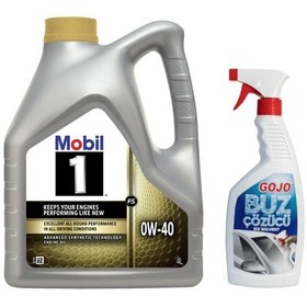 Resim Mobil 1 FS 0W-40 Motor Yağı 4 L + Gojo Buz Çözücü 750 ML 