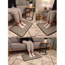 Resim Ayak Altı Isıtıcı Mat Elektrikli Isıtma Pedi 220V Korumalı 60WATT-240WATT 