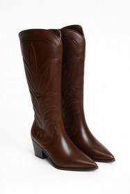 Resim Giydim Gidiyor Ranch Kovboy Çizme Kahverengi 