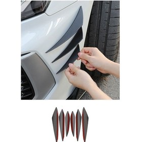 Resim Karbon Her Araca Uyumlu Ithal Karbon 6'lı Kanatlı Tampon Bıçağı Tampon Bıçak 