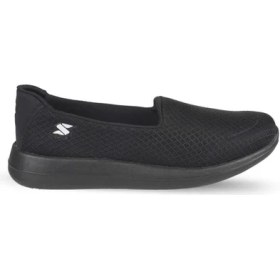 Resim Scooter Siyah Kadın Sneaker Ayakkabı Z7040ts 