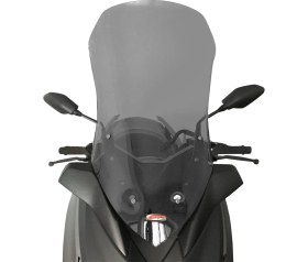 Resim GP Kompozit Yamaha XMAX 250 / 300 / 400 2018-2023 Uyumlu Ön Tur Camı Füme 70 cm 