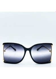 Resim Gucci Gg0592 002 Kare Kadın Güneş Gözlüğü Siyah 