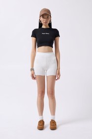 Resim Bisikletçi Beyaz Şort - 40 