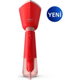 Resim Philips 5000 Serisi El Tipi Buharlı Düzleştirici, 24 g/dk'ya kadar Kesintisiz Buhar, Taşınabilir Dikey Ütü, STH5020/40 