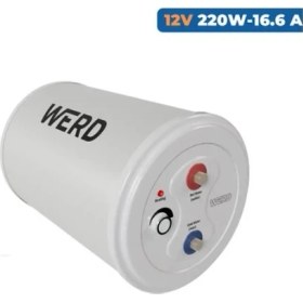 Resim Werd 12V Karavan & Tekne Su Isıtıcı E Boiler - 10 Litre 