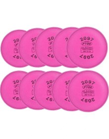 Resim Echo Chicly 10PCS 2097 P100 Partikül Filtresi 6000 6200 7000 Için P100 Filtre Tutucu Değiştirme Değiştirilmiş 2097 ile Uyumlu (Yurt Dışından) 