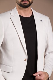 Resim Dokulu Slim Fit Ceket Blazer - 54 