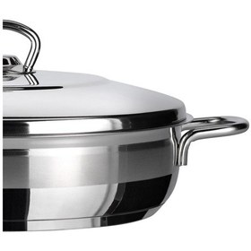 Resim Saphire Saphire 34x15 Basık Tencere Çelik Kapak 