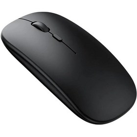 Resim Coofbe Ergonomik Şarj Edilebilir Sessiz 2.4g Kablosuz Bluetooth Mouse Şarjlı Kablosuz Mouse 