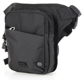 Resim ÇÇS Ççs 31186 Motosiklet Bel Bacak Çanta Siyah 