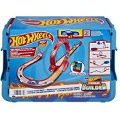 Resim Hot Wheels Track Builder Alev Temalı Akrobasi Seti HMC04 