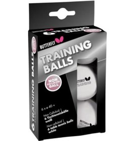 Resim Butterfly 85140 Training 6 Lı Masa Tenisi Topu 