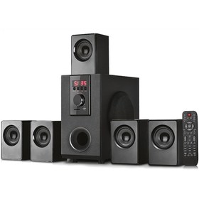 Resim Mikado Ses Sistemi 5+1 Fm/sd/usb/bt 70w Rms Kumanda Md-505 