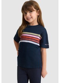 Resim U.s. Polo Assn. Kız Çocuk Lacivert Tişört 50325698-vr033 