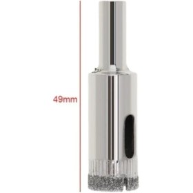 Resim Cam Mermer Granit Fayans Delme Boru Tipi Elmas Panc Uç 16MM 