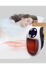 Resim Genel Markalar Uzaktan Kumandalı Priz Tipi Seramik Isıtıcı Zaman Ayarlı 