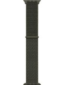 Resim Ekılıf - İos Watch 42mm Uyumlu - Kordon Serisi Hasır Strap Kayış Band-03 - Cargo Khaki 