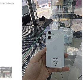 Resim Apple iPhone 16 İkinci El YD | 128 GB | Beyaz 