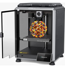 Resim Creality K1C 3D Yazıcı Yüksek Hızlı 600MM/S, Al Kameralı 3D Yazıcı, Karbon Fiber 3D Baskıya Uygun, Tıkanma Önleyici Ekstruder, Hızlı Değiştirilebilen Tri-Metal Nozul, Soğutma Üçlü 