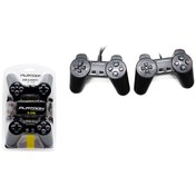 Resim Platoon Pl-2588 İkili Tip Pc Vakumlu Game Pad Tek Kablo 