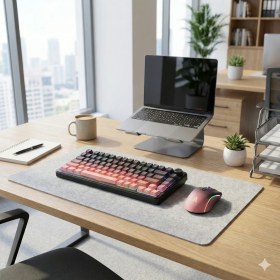 Resim CoverZone K81 | White Switch 75% Mekanik Klavye, Rgb Işıklandırma, Bluetooth & Kablolu Bağlantı, Alltan Yazılı, Windows ve Mac Uyumluluğu 