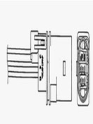 Resim NGK 1728 (LZA15-GM3) Lambda - Oksijen Sensoru (OPEL: CORSA C - CORSA D 55562290 LZA15GM3 (WH749389) 