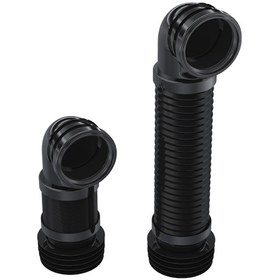 Resim İzyapı Gömme Rezervuar Pis Su Çıkış Borusu Dirsek Siyah 