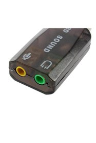 Resim TLS Robotik 5+1 Harici USB Ses Kartı Mikrofon Hoparlör Birlikte 3.5mm 