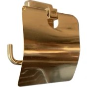 Resim Sedef Gold Tuvalet Kağıtlığı 