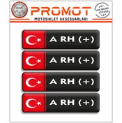 Resim PROMOT KAN GRUBU 3D STİCKER 4'LÜ 